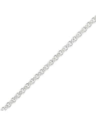 Sterling Silver 3.25mm Rolo Chain - 20 Inch