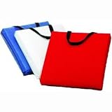 Kent Boat Cushions Cotton Cloth Shell Foam Filled, Size 15'' X 16'' X 2.5'' Color Red