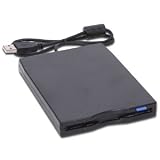Sabrent SBT-UFDB USB External 3.5-Inch 1.44 MB 2x Floppy Disk Drive (Black)