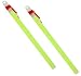 Glow Stick 2-Pack - 6" - Fluorescent Green - Glows for 12 Hours