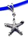 Sporting Goods : 18" Blue Starfish Necklace Sterling Silver Jewelry Gift Boxed