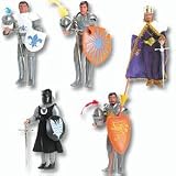 Super Knights Complete Set of 5 Action Figures