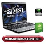 msi MSI Notebook EX629, 40,64cm , 4096 MB Ram, 500 GB Festplatte, 512 MB NVIDIA® GeForceTM GT 130M, HDMI, Bluetooth, Fingerprint, inkl. Windows 7 Home Premium 32 Bit msi 31E3Dd15gQL. SL160 MSI Notebook EX629, 40,64cm , 4096 MB Ram, 500 GB Festplatte, 512 MB NVIDIA® GeForceTM GT 130M, HDMI, Bluetooth, Fingerprint, inkl. Windows 7 Home Premium 32 Bit