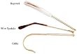 American Optical Flight Gear Original Pilot Sunglasses, 52mm lens, Matte Chrome Frame, True Color 30060