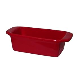 Chantal 1-1 2-Quart Classic Loaf Pan, Glossy Red by Chantal