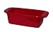 Chantal 1-1/2-Quart Classic Loaf Pan, Glossy Red