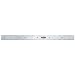General Tools CF616 6-Inch Flex Precision Rule, Satin Chrome Stainless Steel