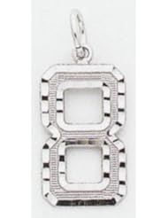 Large #8 Charm - WLN08