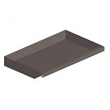 (Price/EA)Center Drawer, Double Pedestal Desk, 24-3/4Wx14-3/4D,CHAR