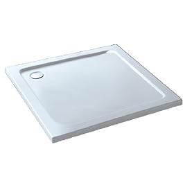 800x800 SQUARE SHOWER CUBICAL ENCLOSURE SLIM TRAY