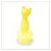   - Siamese Cat Lamp - Yellow
