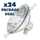 24 pcs. Brand Name 200w Par 46 Medium Flood ( MFL ) Bulbs Package Deal ( B555 ) - B000O7XYES