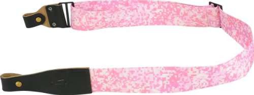Levys Leathers S8 Polyester Webbing Rifle Sling (Pink Digital Camo)