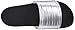 adidas Women's Adilette SC, Core Black/Matte Silver/White, 11