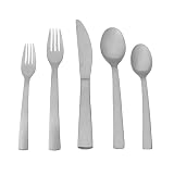 Gourmet Settings CarryOn 45-pc. Flatware Set - Satin