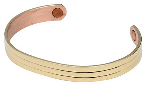 Sabona Gold Classic Copper Magnetic Bracelet, Size S
