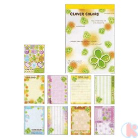 Childrens Toyshop  Toys : Kamio - Clover Colour Memo Pad
