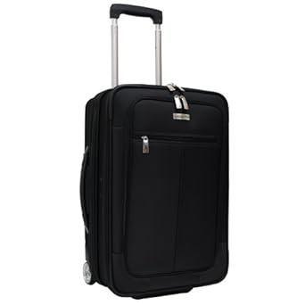 Travelers Choice Siena 2-In-1 Hybrid Hard-Shell Carry-On Wheeled Garment Suitcase