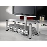 VCM Design TV-Möbel Granada Alu/Glas mit LCD/Plasma Halterung