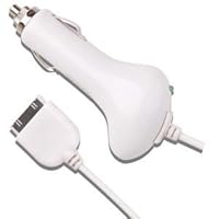 PowerDigital Car Charger for Apple iPad, iPad2, the New iPad 3, iPhone 3G, iPhone 3GS, iPhone 4, iPod Touch 4G, Nano 6th. Support all iPad, iPod, iPhone Models