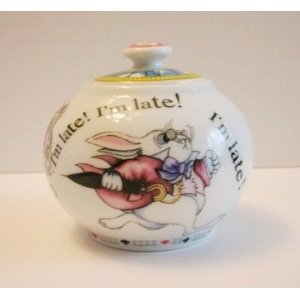 Alice In Wonderland Sugar Bowl with Lid by Cardew Design