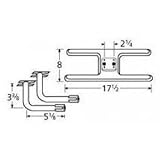 charmglow replacement burner:Music City Metals 10902-73802 Stainless Steel Burner Replacement for Select Charmglow and Turco Gas Grill Models