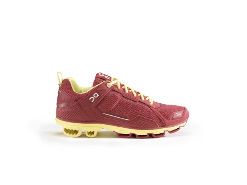 On Cloudrunner Tibetan Red-Limelight Women's Running Shoe Size 8.5 2013 Model