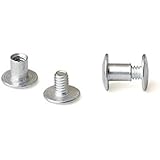 1/4 in. Aluminum Screw Posts/Chicago Screws (Qty 100 sets)