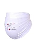 Maternity Belly-band Size 10-14 My mom is my castle in white