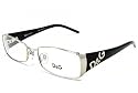 DOLCE & GABBANA D&G 5044 Black /Silver 061 Optical Frame Eyeglasses 51-16-135