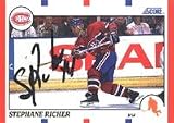 Jean-Jacques Daigneault, Montreal Canadiens, 1990 Pro Set Autographed Card