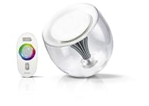 Philips LivingColors Gen 2 69143/60/PU Colour Changing Mood Lamp with Remote Control, Clear
