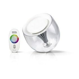 Philips LivingColors Gen 2 69143/60/PU Colour Changing Mood Lamp with Remote Control, Clear