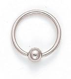 14KW Belly Ring 14MM Hoop 14G- ES-1229