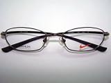 NIKE FLEXON NIKE 6004 421 STATIN BROWN 50MM FULL-FRAME.