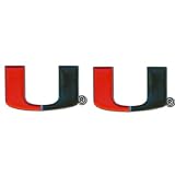 NCAA Miami Hurricanes Stud Earrings