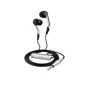 Sennheiser - CX 980 i - Casque st�r�o - intra - t�l�commande EAC (Apple) - micro - m�tal