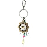 Lucky Brand Gifting Key Fobs Silver-Tone Posit