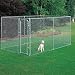 FenceMaster The Box Chain Link Dog Run- 7'W x 12'D x 6'H