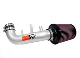 K&N 69-0015TS Typhoon Air Intake Kit, Short Ram, Silver