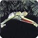 Star Trek Klingon Bird of Prey Flickering Lights Magic 1994 Hallmark Keepsake Ornament QLX7386