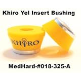 Insert Bushing Alum. Yellow Med. Hard Top/Bottom