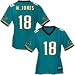 Reebok NFL Equipment Jacksonville Jaguars #18 Matt Jones Teal Ladies Replica Football Jersey