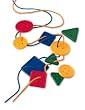 ATTRIBUTE LACING BUTTONS 48/PK W/ 4