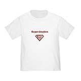 Personalized SuperJayden Jayden Superman Hero Baby Infant Toddler Kids Shirt - Birthday and Christmas Collection
