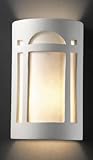 Ambiance Small Arch Window Outdoor Wall Light (Closed Top) Justice Design Group Lighting (5380W)