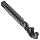 Dormer MTT-X E085 Powdered Metal Spiral Flute Threading Tap, For Stainless Steel, Black Oxide Finish, Round Shank With Square End, Modified Bottoming Chamfer