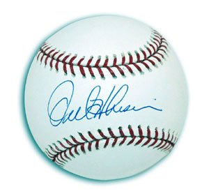 Orel Hershiser Signed Major League Baseball