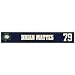 Brian Mattes Notre Dame Game Used Locker Tag vs. Penn State - Other Items