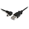 Startech.com 6 feet Mini USB Cable - A to Left Angle Mini B